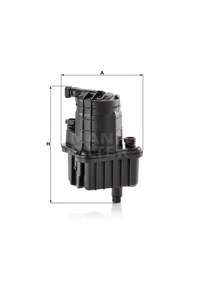 Mann WK939/11X Yakıt Filtresi Clio Iıı-modus 1.5 Dcı 07 65/80 Hp Sensörlü -wk93911x Uyumlu ürün görseli 1