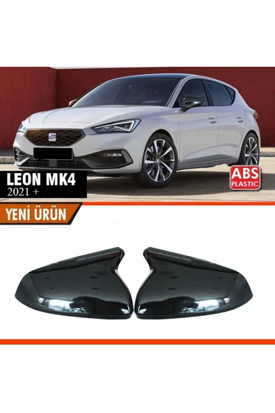 seat leon 2021-mk4 siyah batman ayna kapagı ürün görseli 1
