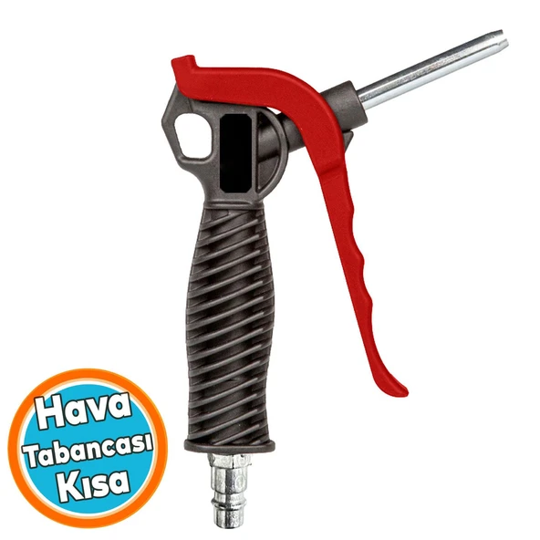 Hava Tabancası Kısa Kompresör Plastik Kompozit Tabanca ürün görseli 1