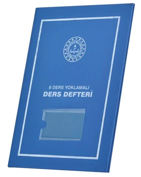 Gülpaş 8 Ders Yoklamalı Ders Defteri Mavi Plastik Kapak 388 ürün görseli 1