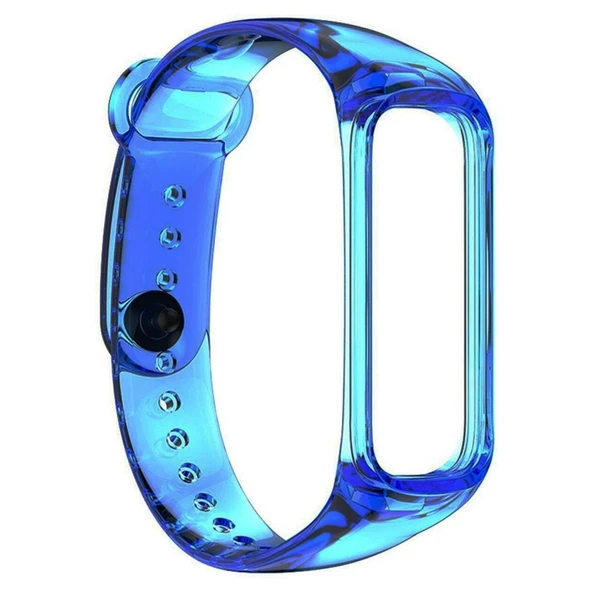 Samsung Galaxy Fit 2 R220 Uyumlu Transparan Şeffaf Silikon Kordon ürün görseli 1
