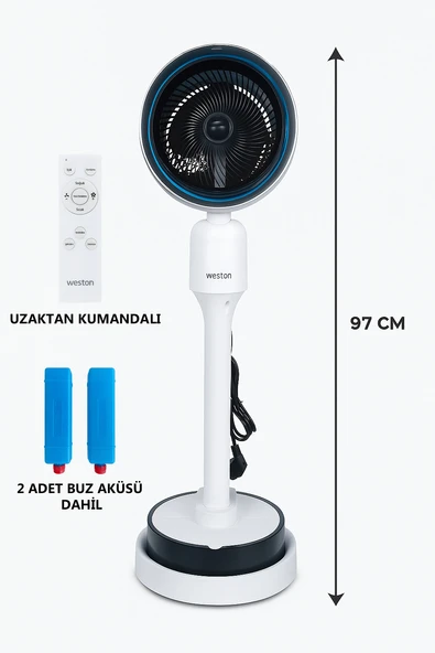 Weston WS-60W Sıcak & Soğuk Hava Üflemeli Iklimlendirici Vantilatör ürün görseli 1