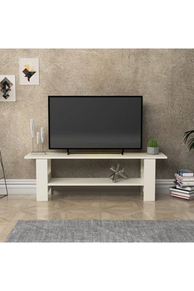 Lagomood Nero Tv Ünitesi Tv Sehpası Beyaz ürün görseli 1