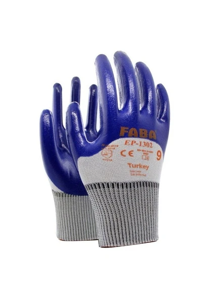 FABA EP-1302-XL LACİVERT POLYESTER ELDİVEN XL ürün görseli 1