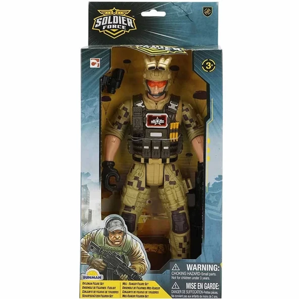 Soldier Force Asker Figür 32 cm ürün görseli 1