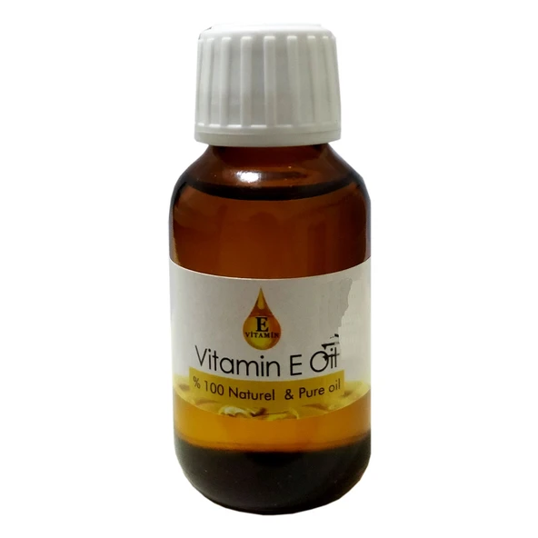 LokmanAVM E Vitamini Yağı Saf Cam Şişe 50 ML - Saç ve Cilt Bakımı ürün görseli 1