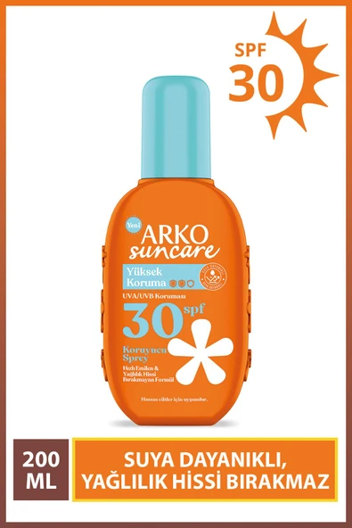 Suncare Spf30 Yüksek Korumalı Vücut Güneş Spreyi 200 ml ürün görseli 1