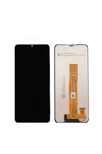 Samsung Galaxy A12 A125 Lcd Ekran Dokunmatik Siyah Hk Çıtasız ürün görseli 1