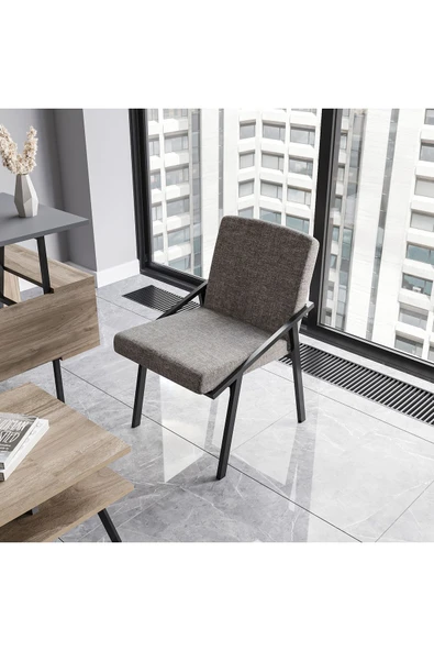 Lagomood İrony Ofis Tekli Koltuk Antrasit ürün görseli 1
