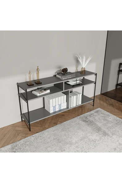 Lagomood Ellaa Ofis Dolabı Antrasit ürün görseli 1
