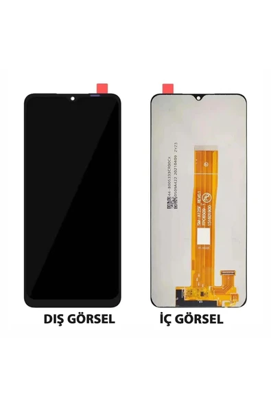 Samsung Teknonet Samsung Galaxy A02 Uyumlu Lcd+Dokunmatik - Siyah ürün görseli 1