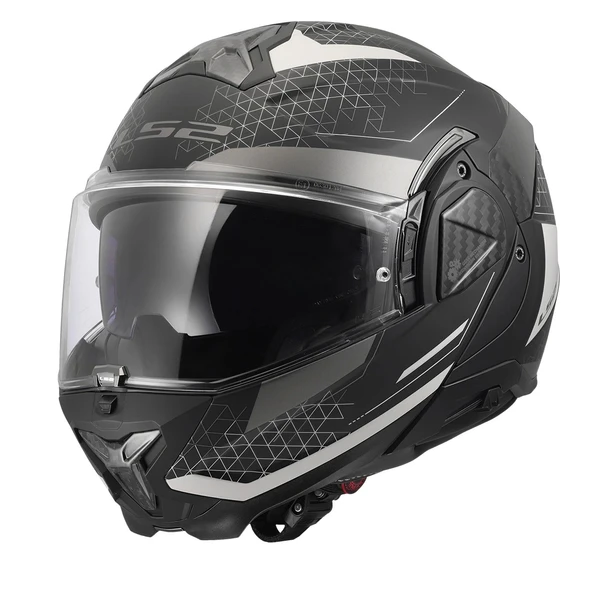 LS2 ADVANT 2 ASTRAL MAT GRİ-SİYAH KASK ürün görseli 1