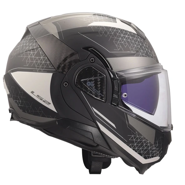 LS2 ADVANT 2 ASTRAL MAT GRİ-SİYAH KASK - Resim 4