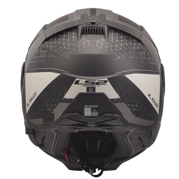 LS2 ADVANT 2 ASTRAL MAT GRİ-SİYAH KASK - Resim 7