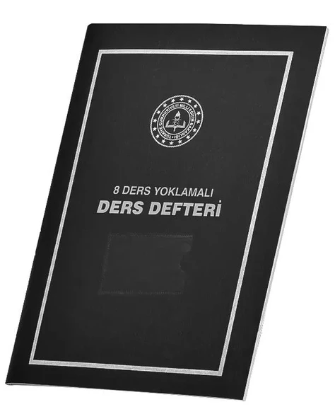 Gülpaş 8 Ders Yoklamalı Ders Defteri Siyah Plastik Kapak 388 ürün görseli 1
