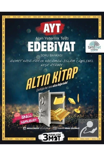 Ayt Edebiyat Soru Bankası Altın Kitap Tammat ürün görseli 1