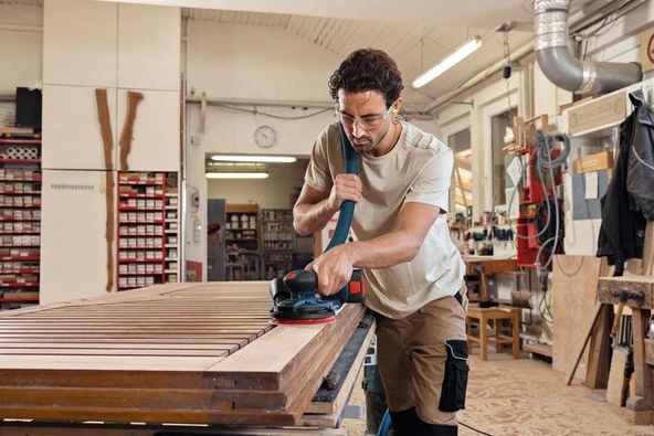 Bosch GEX 18V-150-3 Eksantrik Zımpara Solo - Resim 4