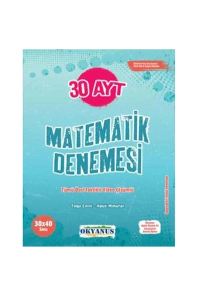 Okyanus 30 Matematik Denemesi ürün görseli 1
