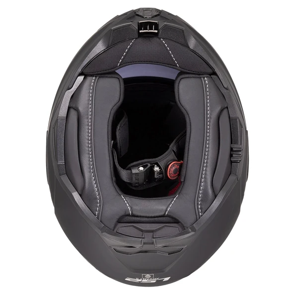 LS2 ADVANT 2 MAT SİYAH KASK - Resim 9