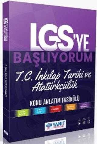 Yanıt Yayınları LGS` ye Başlıyorum T.C. İnkılap Tarihi Ve Atatürkçülük Anlatım Fasikülü ürün görseli 1