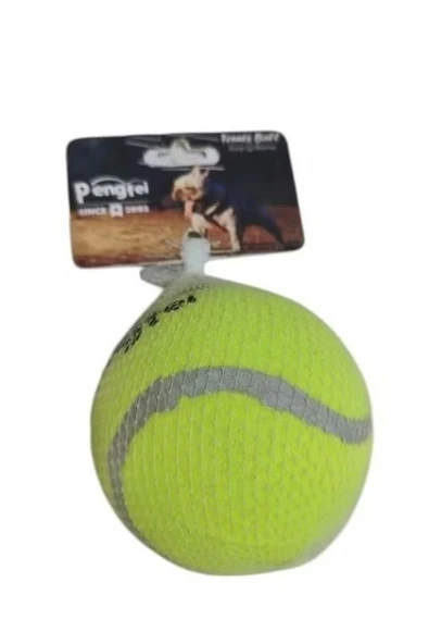 Tekli Tenis Topu Büyük Boy 10 cm ürün görseli 1