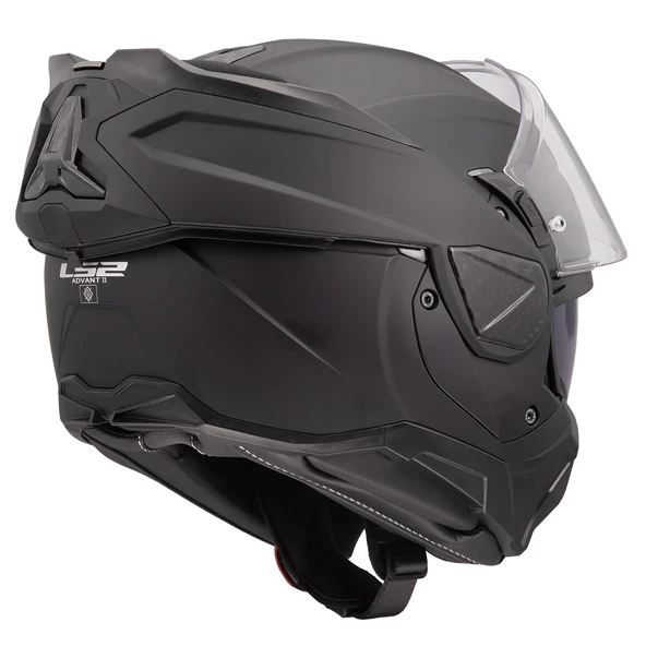 LS2 ADVANT 2 MAT SİYAH KASK - Resim 7