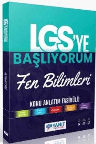 Yanıt Yayınları LGS` ye Başlıyorum Fen Bilimleri Anlatım Fasikülü ürün görseli 1