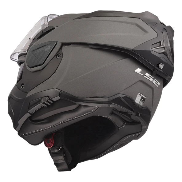 LS2 ADVANT 2 MAT CONCRETE KASK - Resim 8
