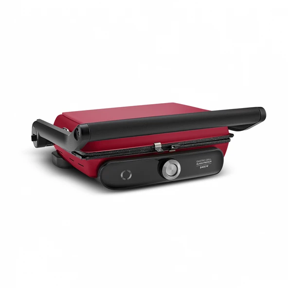 Karaca Gastro Grill Glass Premium 2400W Döküm Tost Makinesi Viva Magenta 6 Dilim Kapasiteli ürün görseli 1