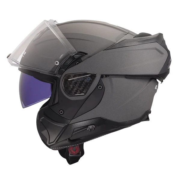 LS2 ADVANT 2 MAT CONCRETE KASK - Resim 7