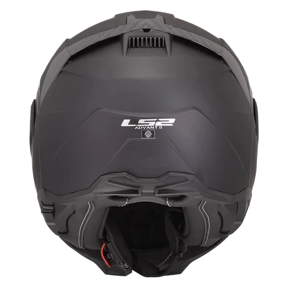 LS2 ADVANT 2 MAT SİYAH KASK - Resim 3