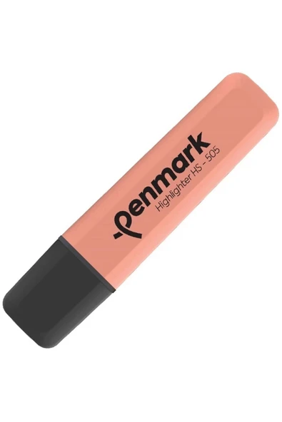 Penmark Fosforlu Kalem Pastel Turuncu Hs-505 ürün görseli 1