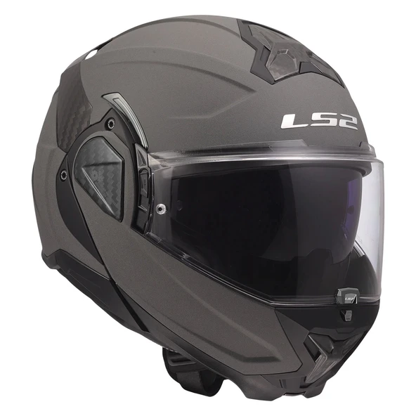 LS2 ADVANT 2 MAT CONCRETE KASK - Resim 3