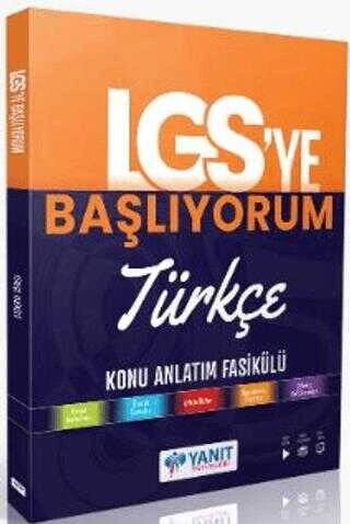 Yanıt Yayınları LGS` ye Başlıyorum Türkçe Anlatım Fasikülü ürün görseli 1