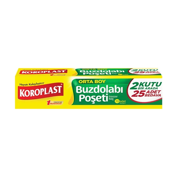 KOROPLAST ORTA BOY BUZDOLABI POŞETİ 24x38 ürün görseli 1