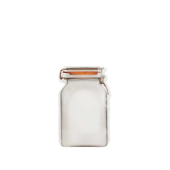 Kavanoz Kesim Kilitli Doypack 11x18,5 cm - 50 Adet ürün görseli 1