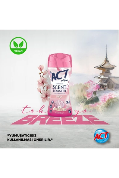 Act Çamaşır Parfümü Tokyo 210 GR - Resim 3