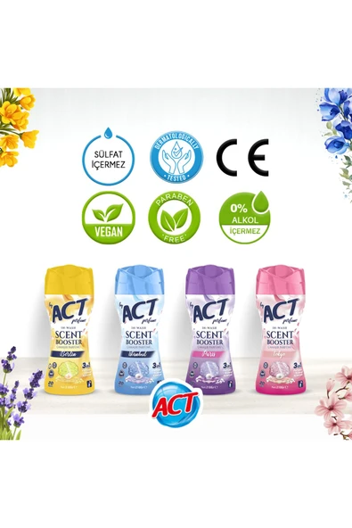 Act Çamaşır Parfümü Paris 210 GR - Resim 4