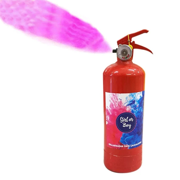 Cinsiyet Tüpü - Gender Reveal Partisi Tüpü Pembe Renk ürün görseli 1