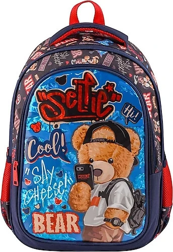 Muggle İlkokul Çantası Cool Bear Mu-3809 ürün görseli 1