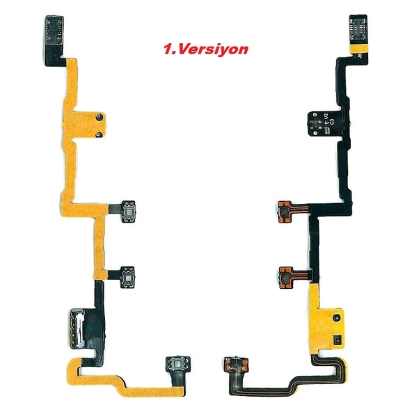 Apple ipad 2 A1395 A1396 A1397  ON/OF FLEX KABLO Power Switch On / Off Volume Control Key Flex ( BASMALI SOKETLİ ) ürün görseli 1