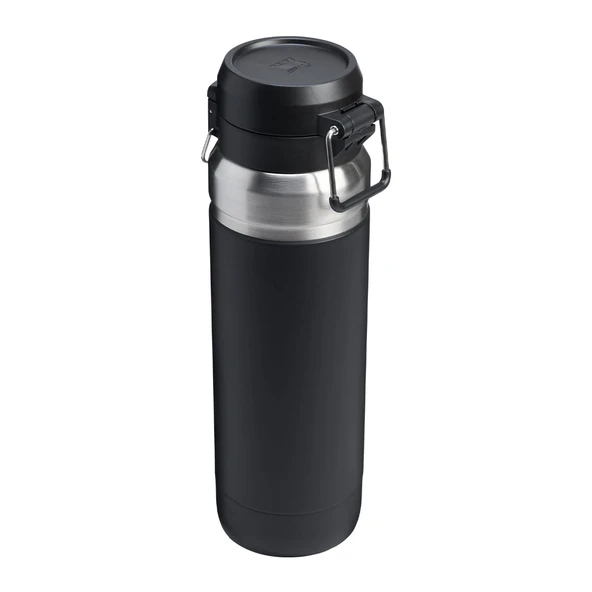 Stanley The Quick Flip Paslanmaz Çelik Termos 1.06 LT (36 OZ) - Black - Resim 2