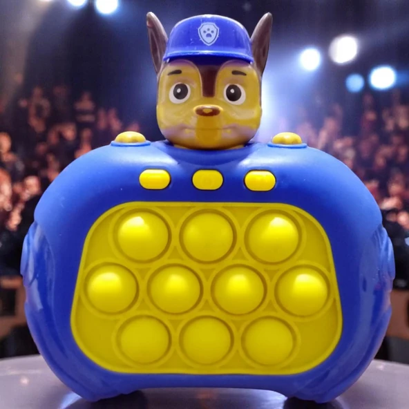 YÜKSEK KALİTE PAW PATROL POPİT YENİ NESİL PAW PATROL POPİT OYUNCAK POPİT SESLİ RENKLİ IŞIKLI POPİT ürün görseli 1