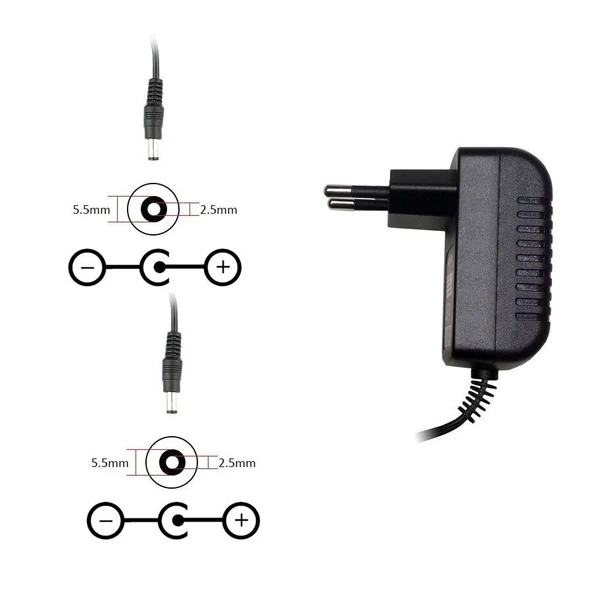 12V 2A Fax Adaptör RETRO ürün görseli 1