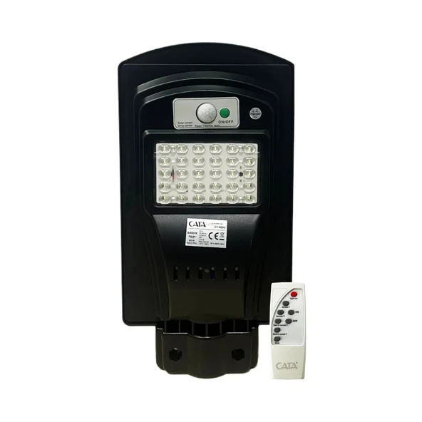 Cata CT-4690 30 W Güneş enerjili Solar Sokak Aydınlatma lambası ürün görseli 1