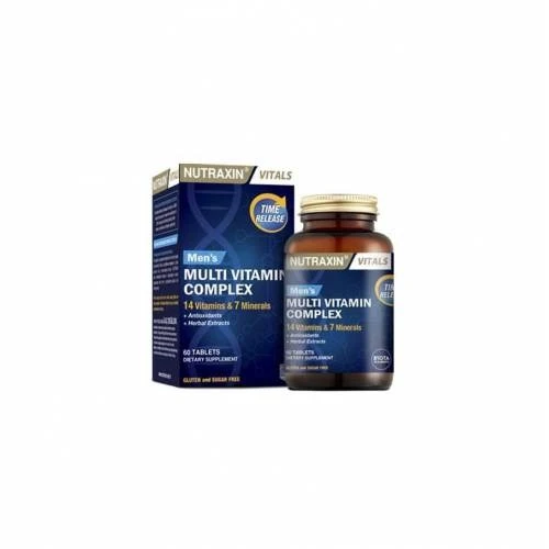 Nutraxin Multivitamin Complex 60 Tablet Erkek ürün görseli 1