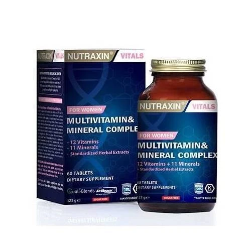 Nutraxin Multivitamin Mineral Complex Kadın 60 Tablet ürün görseli 1