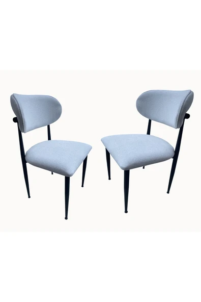 Evim-E Aksesuar 2 Adet Polo 1.2 Mm Saç Kalınlığında Metal Ortapedik Mutfak&cafe&salon Teddy Sandalye ürün görseli 1
