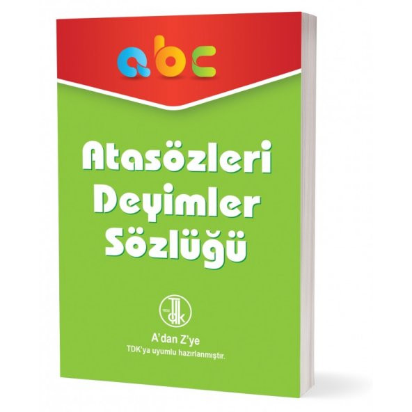 ATASÖZLERİ DEYİMLER SÖZLÜĞÜ - ADAN ZYE TDK UYUMLU - İLKÖĞRETİM ürün görseli 1