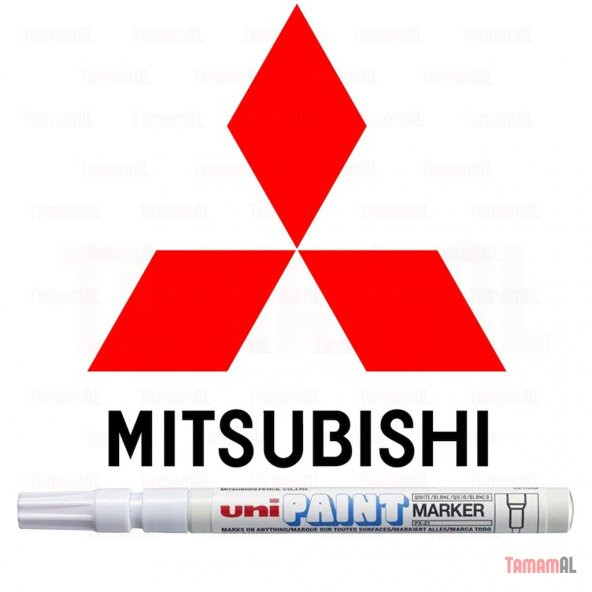 MITSUBISHI Araç Kaporta Rötuş BEYAZ Siyah Mavi Gümüş Boya Kalemi ürün görseli 1